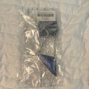 Paparazzi Ultra Sharp Blue Necklace